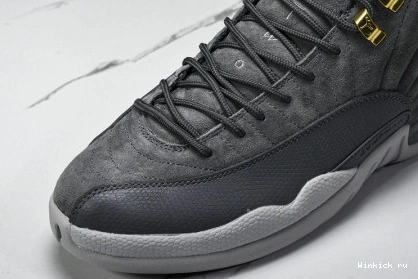 Grey 12 Retro Dark Jordan 0718